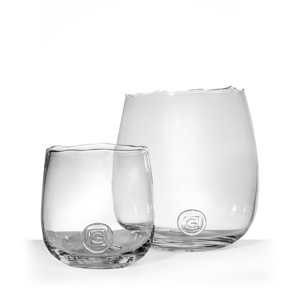 GOMMAIRE - CLEAR GLASS - VASE DIANA