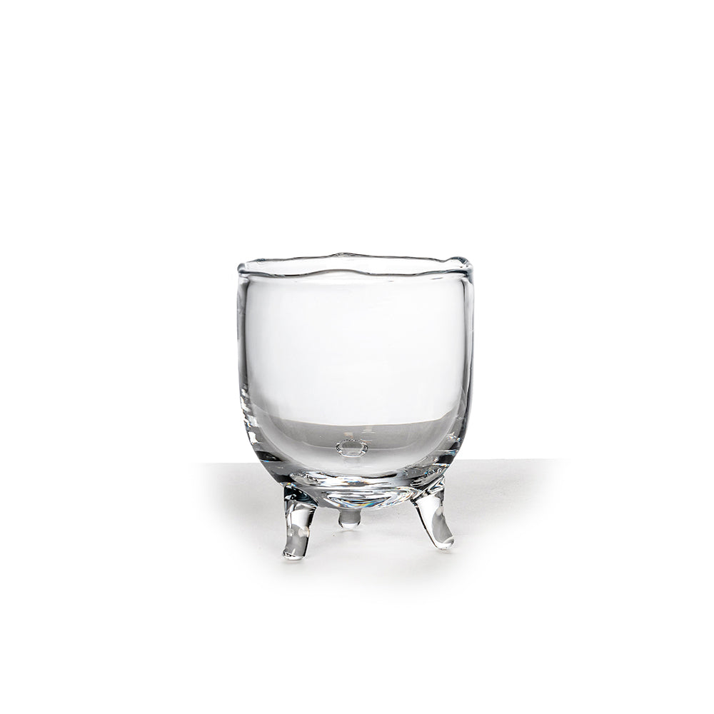 GOMMAIRE - CLEAR GLASS - VASE FIGARO SMALL