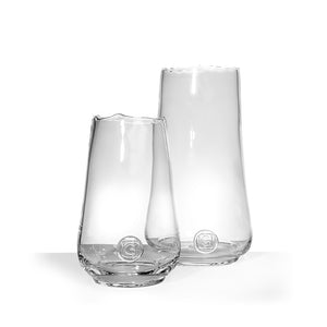 GOMMAIRE - CLEAR GLASS - VASE JENNY