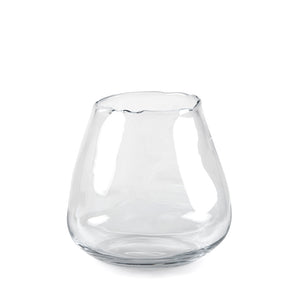 GOMMAIRE - CLEAR GLASS - VASE PUNCH