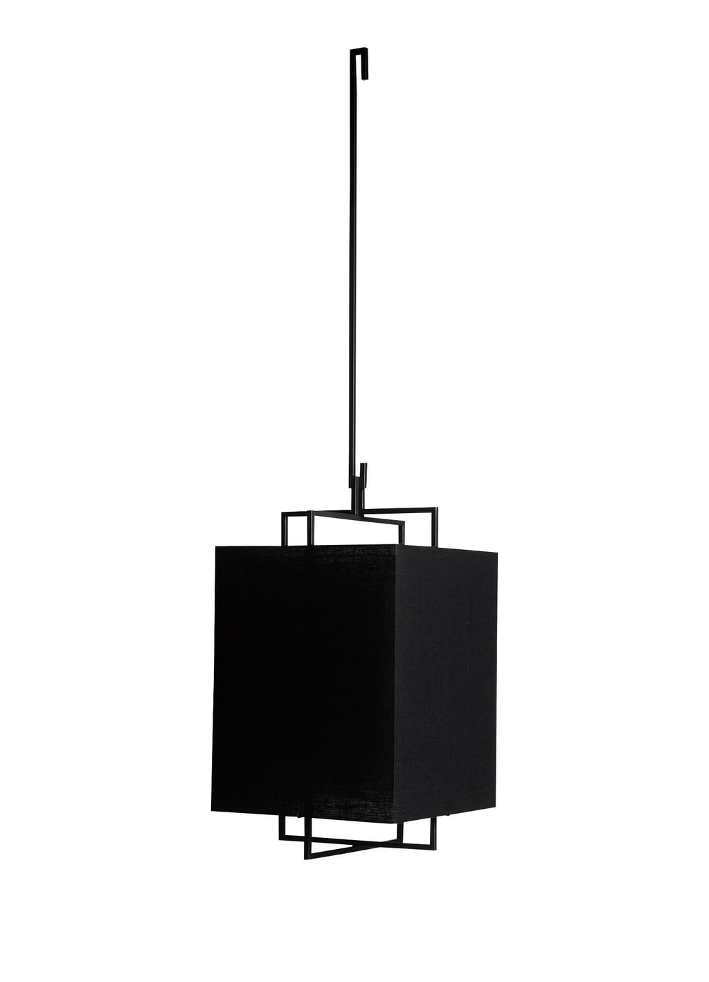LAYER BY ADJE - CEILING LIGHTS LANTERN SQUARE OR ROUND - BLACK